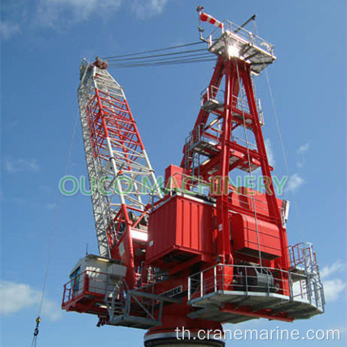 80T Heavy Duty Oil Platform Offshore Crane